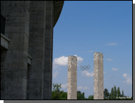 Olympiastadion und Marathontor Olympiastadion und Marathontor